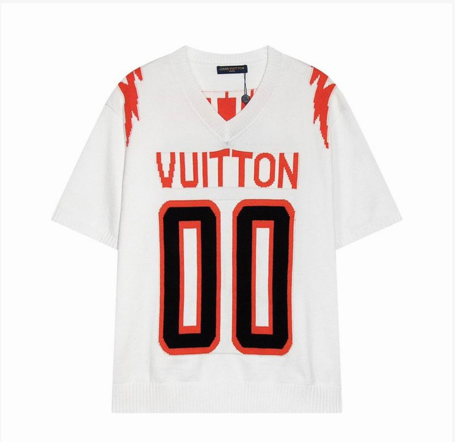 Louis Vuitton inspired Varsity Logo Knit Set
