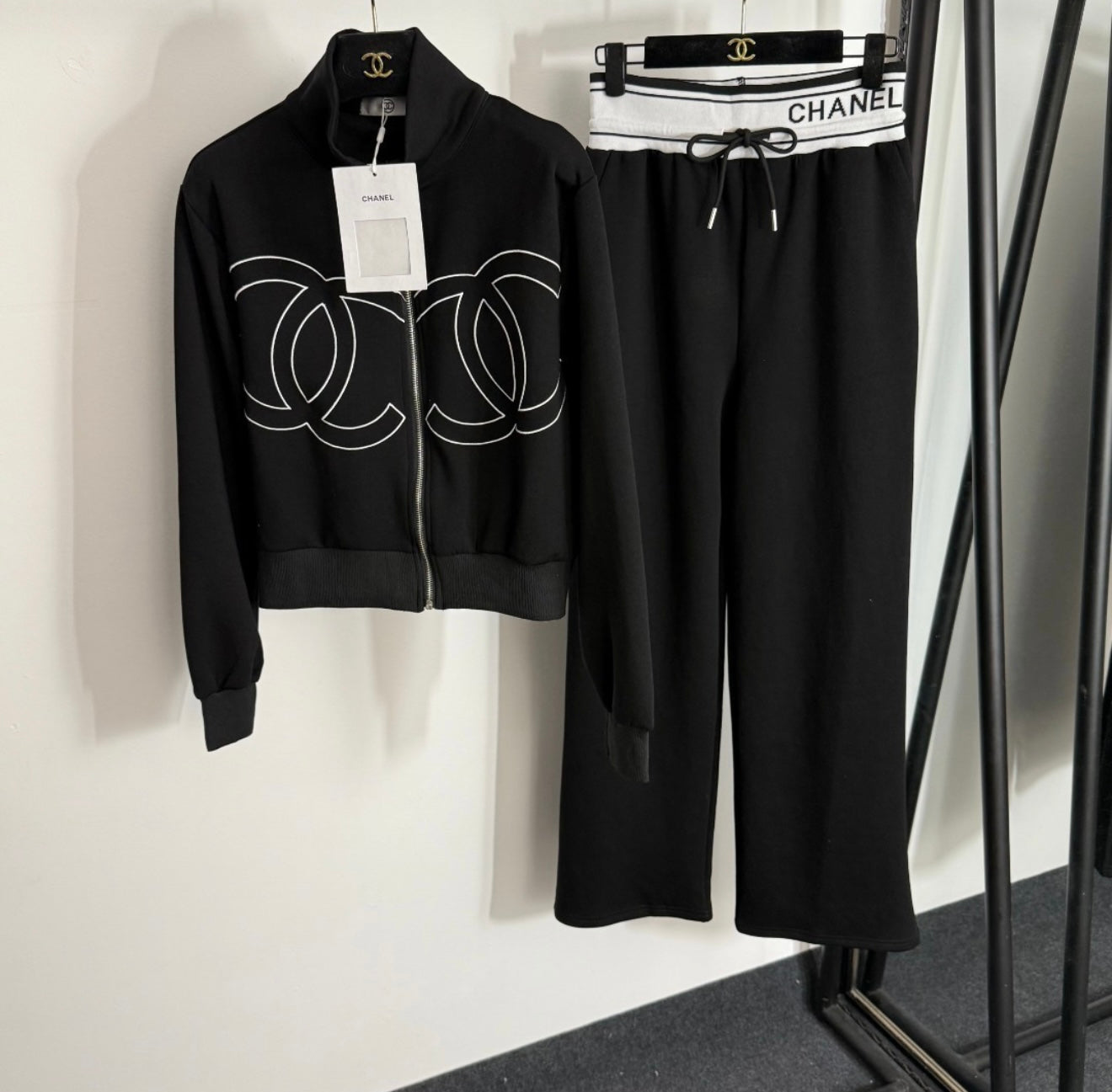 Women’s Designer Inspired Wide Leg 2 Piece Set