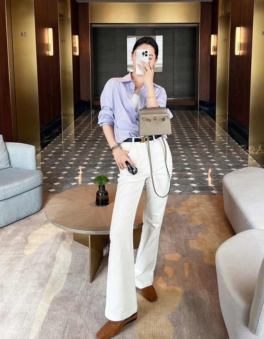 Women’s Designer Inspired Pants With Multicolored Pocket