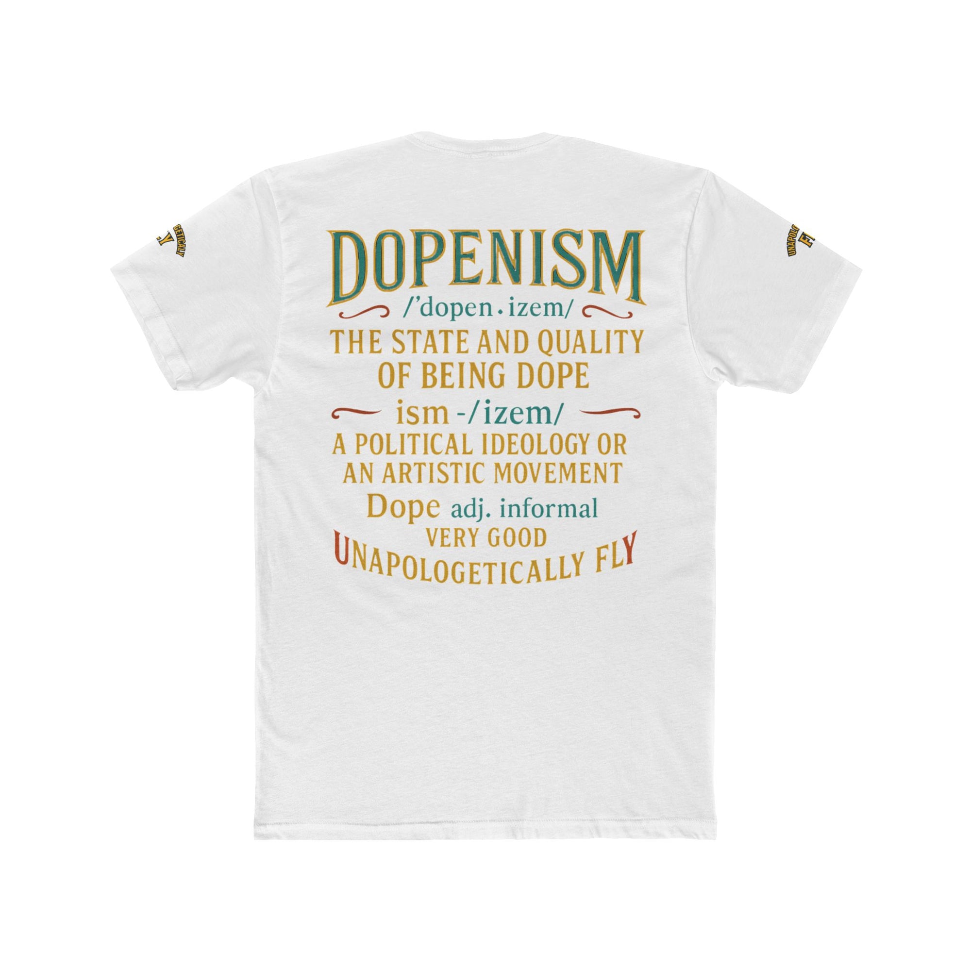 DOPENISM Graphic Tee, Unisex Crew Shirt, Artistic Statement T-Shirt, Trendy Casual Wear, Perfect Gift for Creatives
