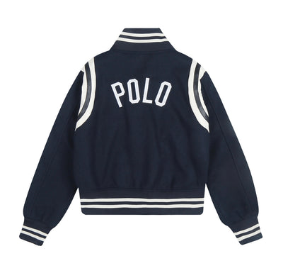 Women’s Polo Wool Varsity Coat