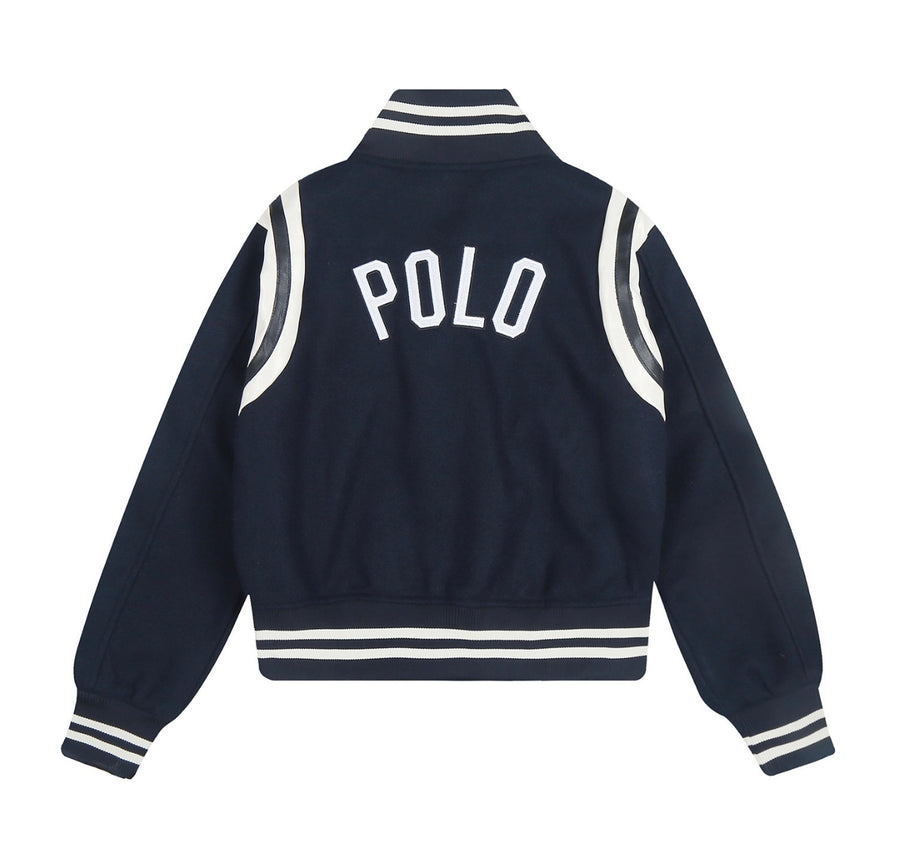 Women’s Polo Wool Varsity Coat