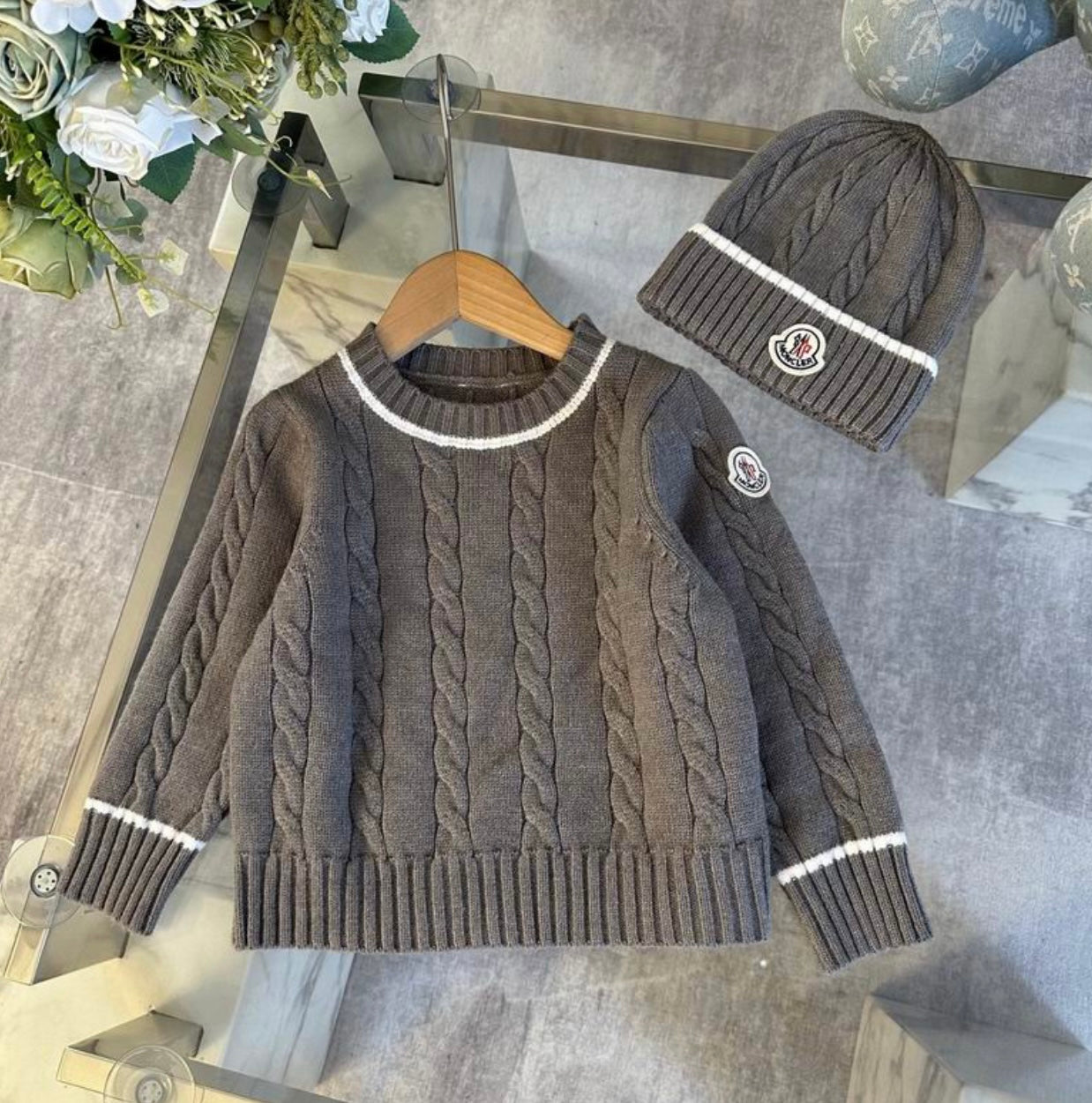 Boys Designer Inspired Sweater Scully Combo