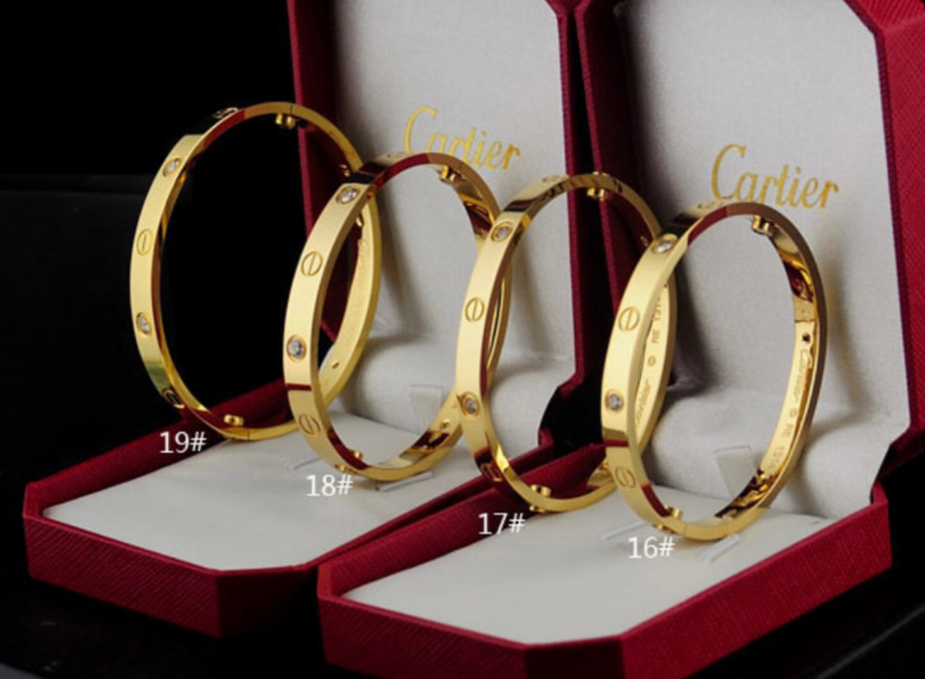 Cartier Inspired Bangle Bracelet