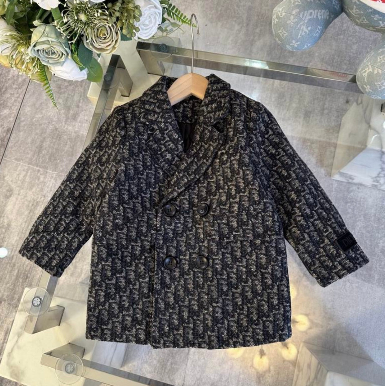 Boys Designer Inspired Coat