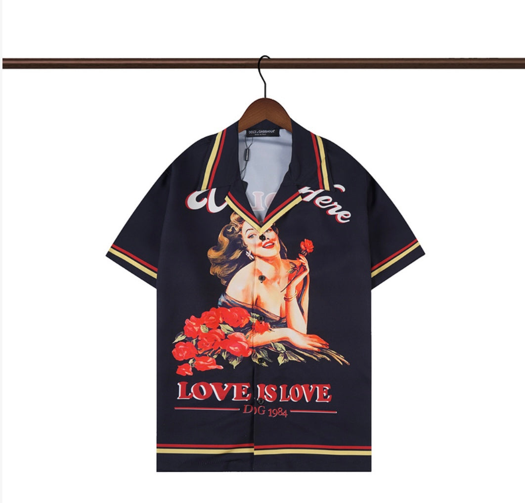 Retro Romance: D&G Love is Love Shirt