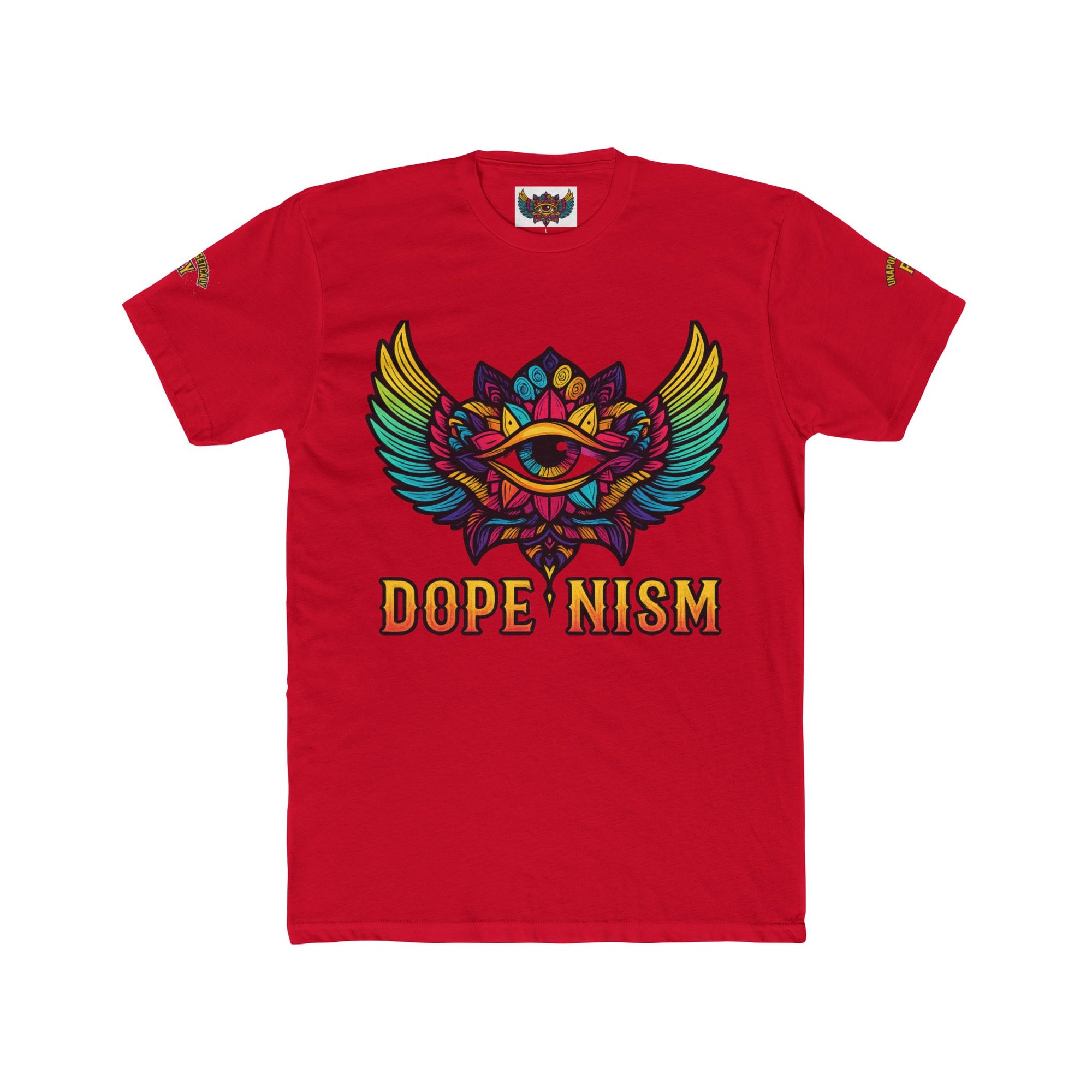 DOPENISM Graphic Tee, Unisex Crew Shirt, Artistic Statement T-Shirt, Trendy Casual Wear, Perfect Gift for Creatives