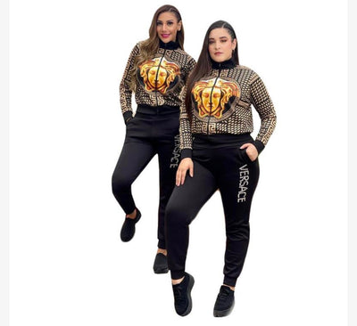 Versace Medusa Head inspired Tracksuit - Iconic Luxury Meets Bold Street Style