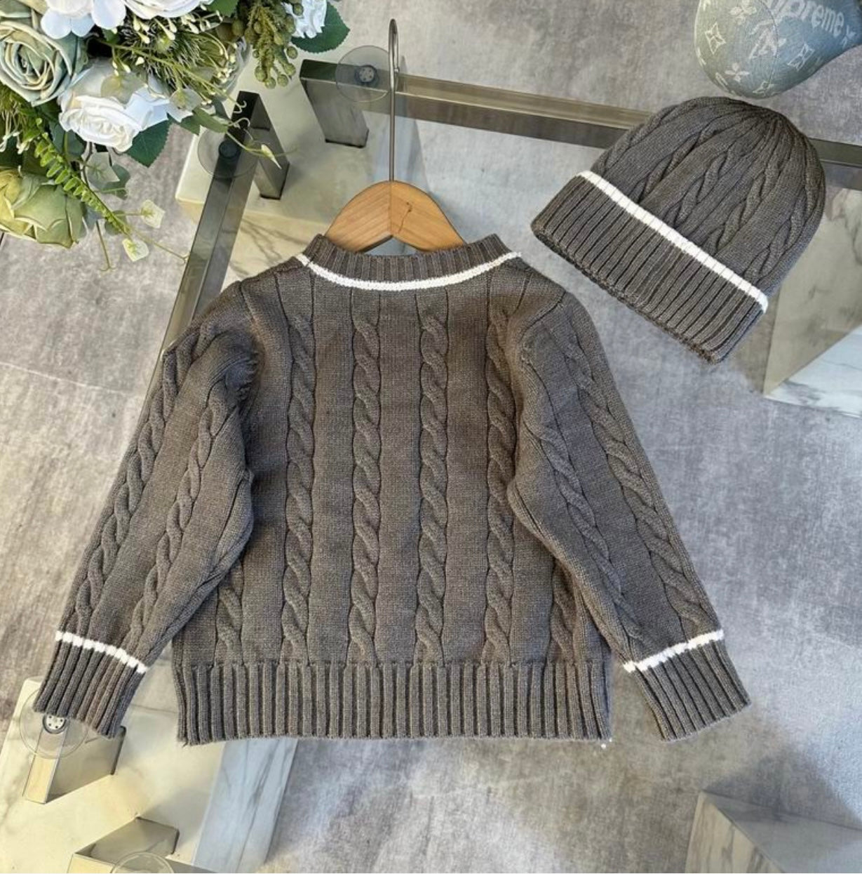 Boys Designer Inspired Sweater Scully Combo