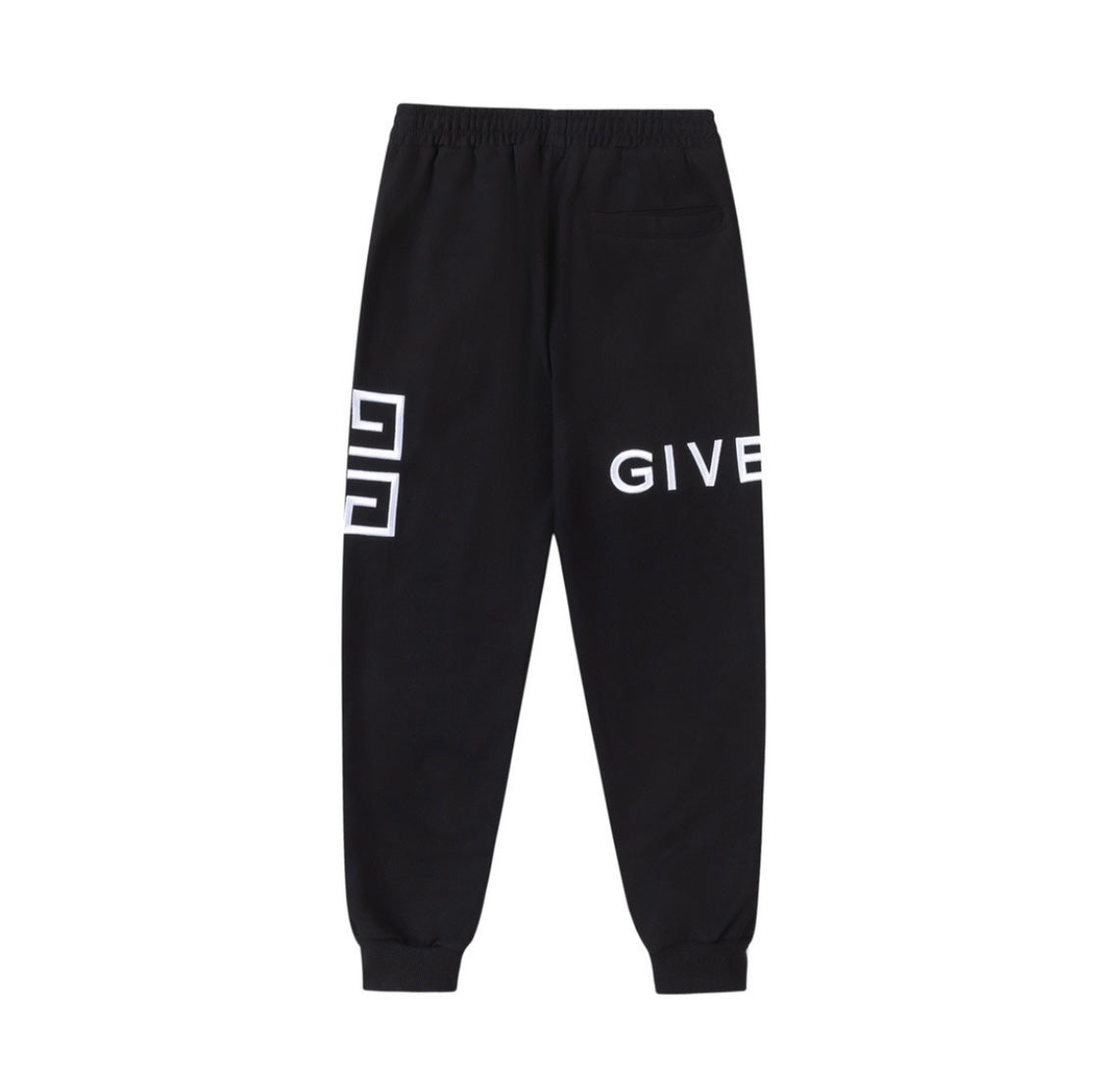 Givenchy inspired Split Logo Jogger Pants