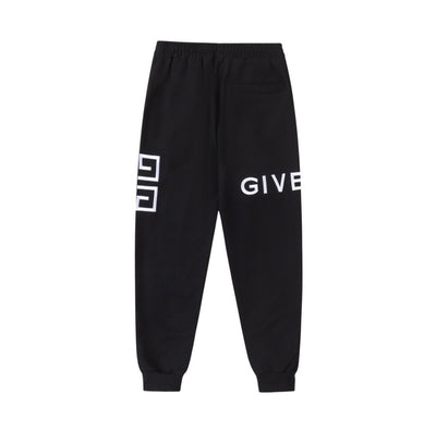 Givenchy inspired Split Logo Jogger Pants