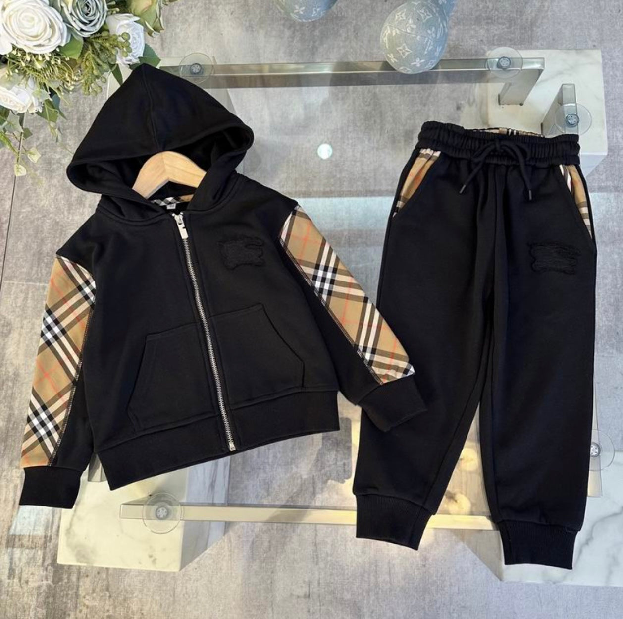 Boys Designer Inspired Print Set