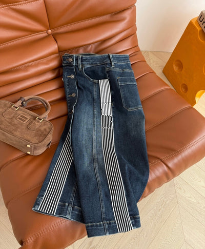 Dior Inspired Denim Skirt