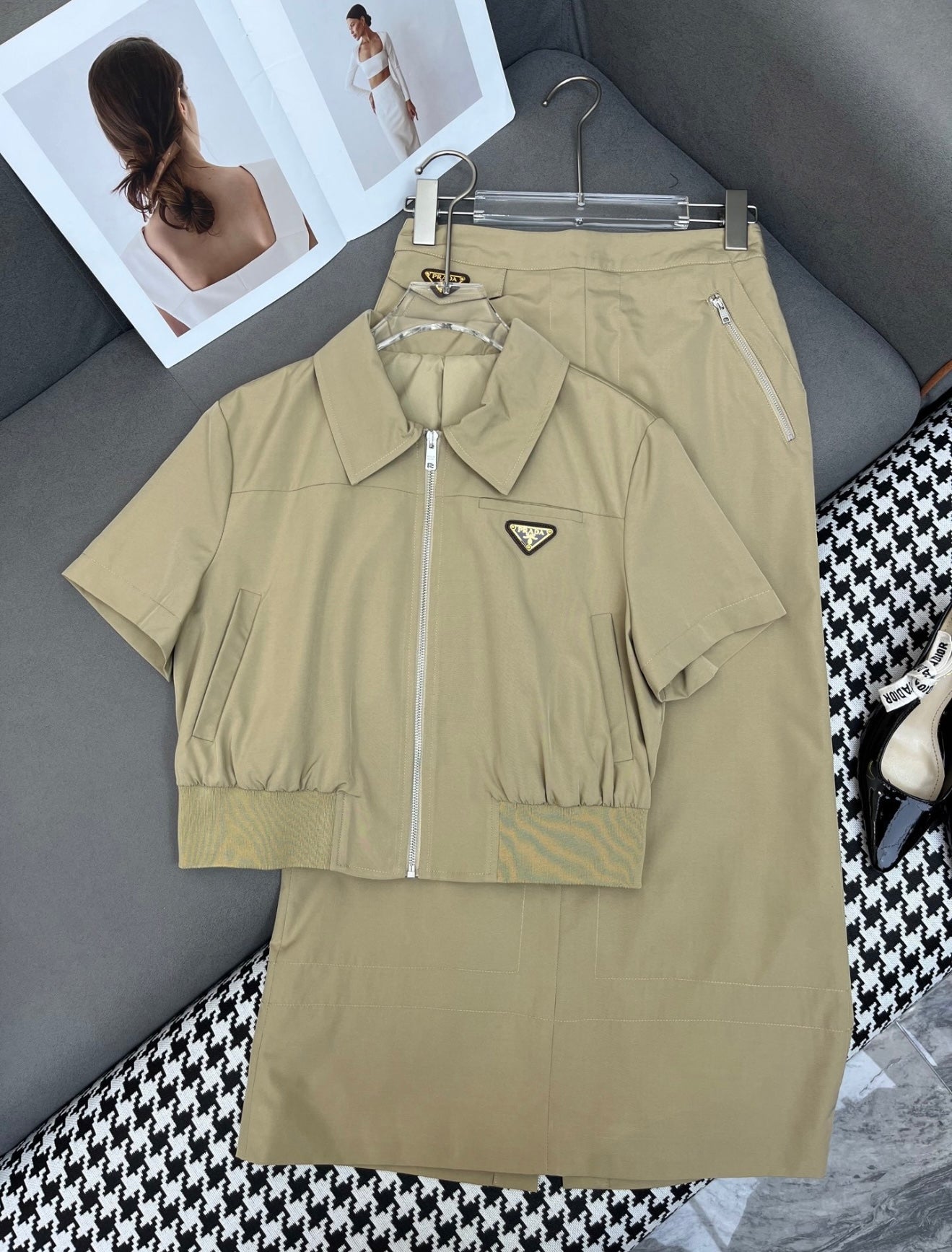 Women’s Designer Inspired Skirt and Top Set