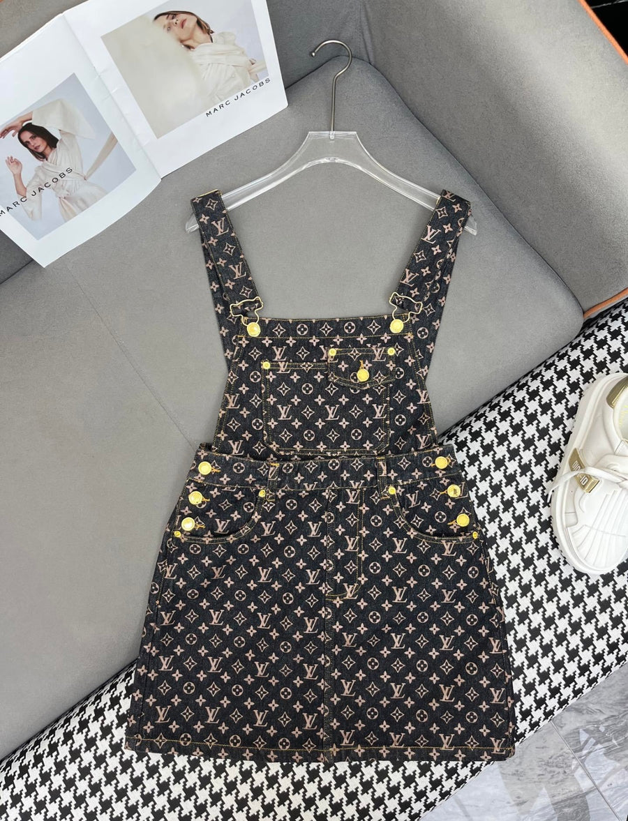 Women’s Designer Inspired Skirt Overalls