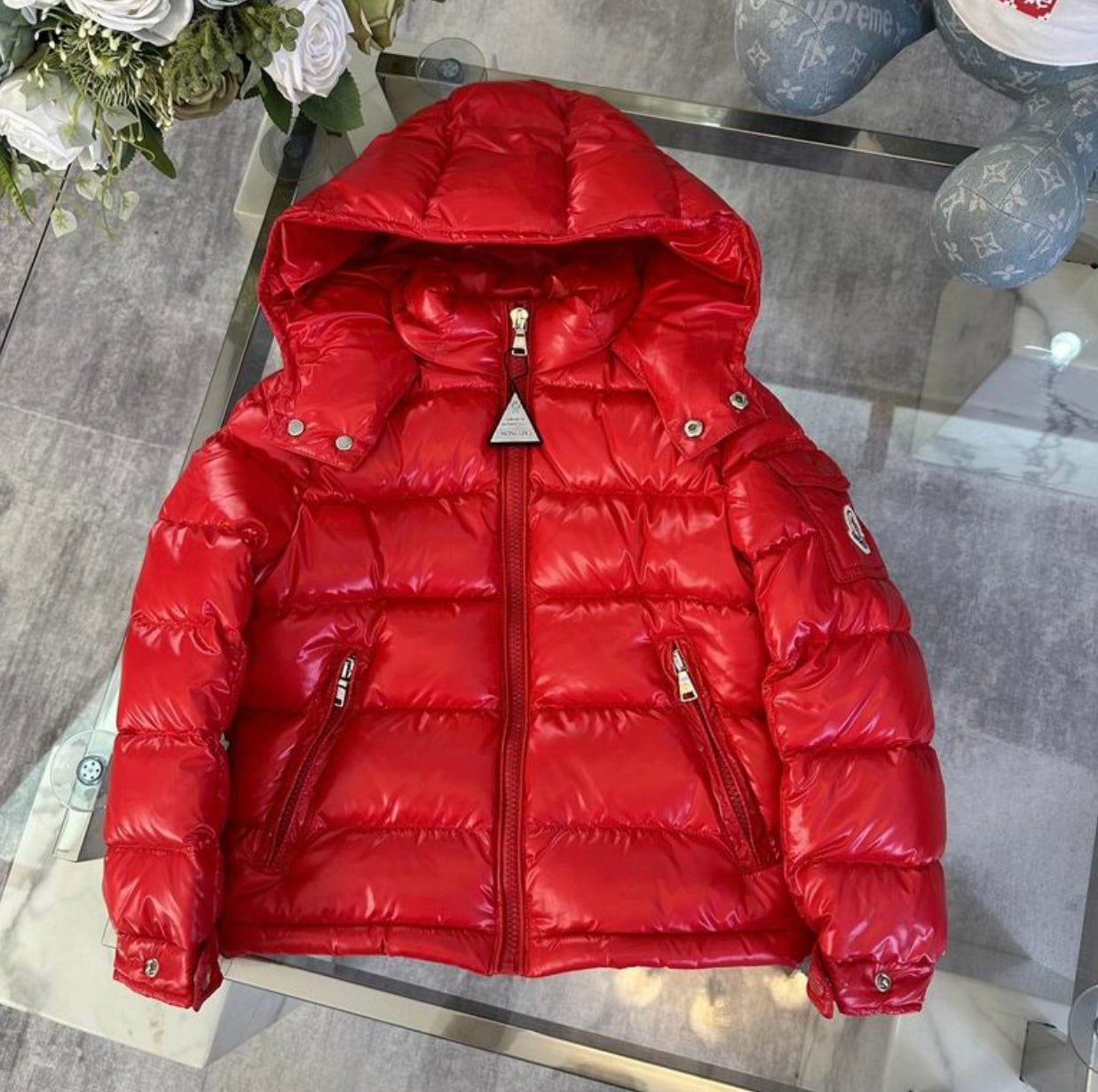 Kids Designer Inspired Puffer Coat