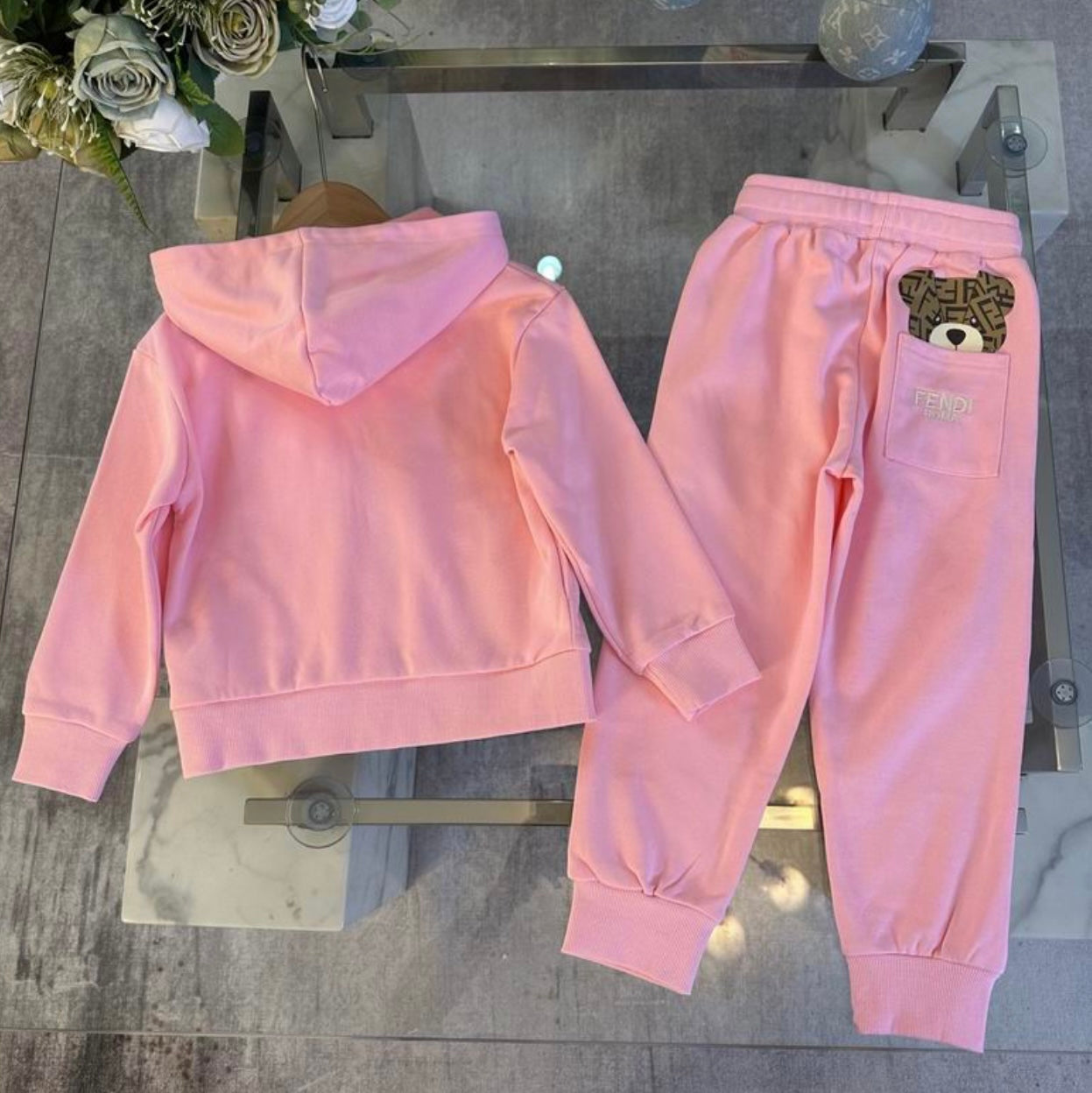 Girls and Boys Designer Inspired Jogging Set