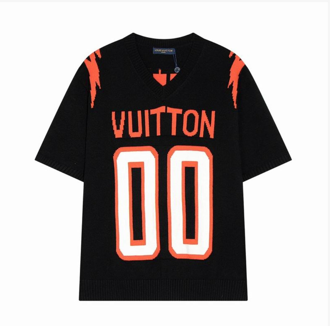 Louis Vuitton inspired Varsity Logo Knit Set