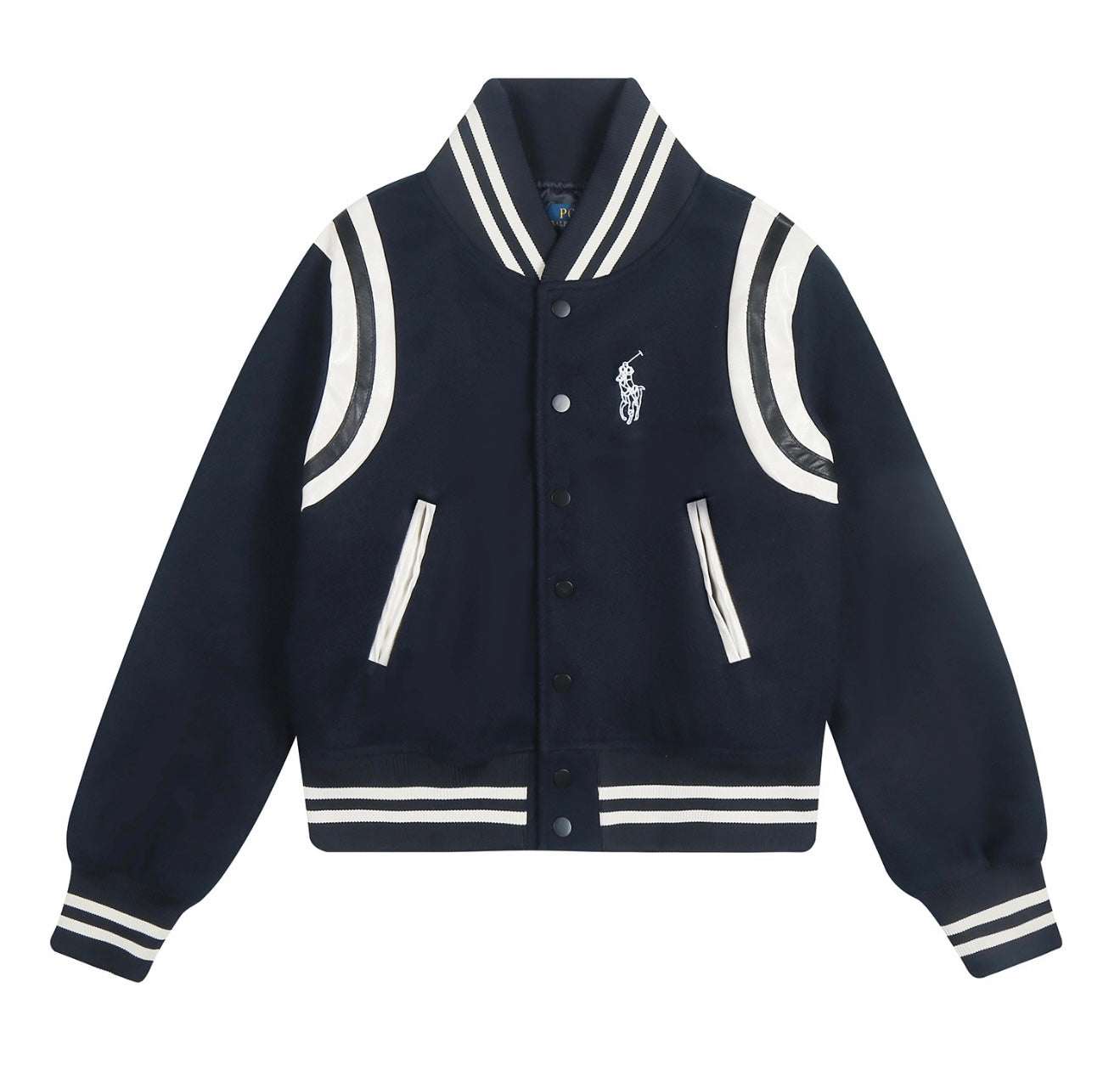 Women’s Polo Wool Varsity Coat