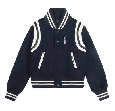 Women’s Polo Wool Varsity Coat