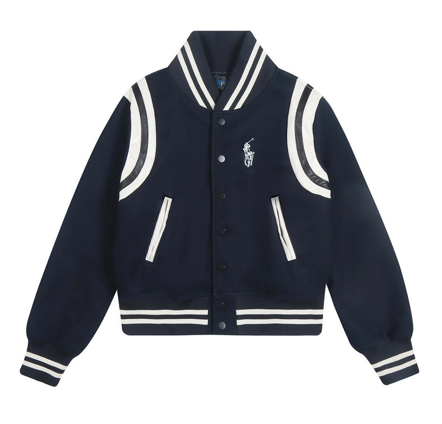 Women’s Polo Wool Varsity Coat