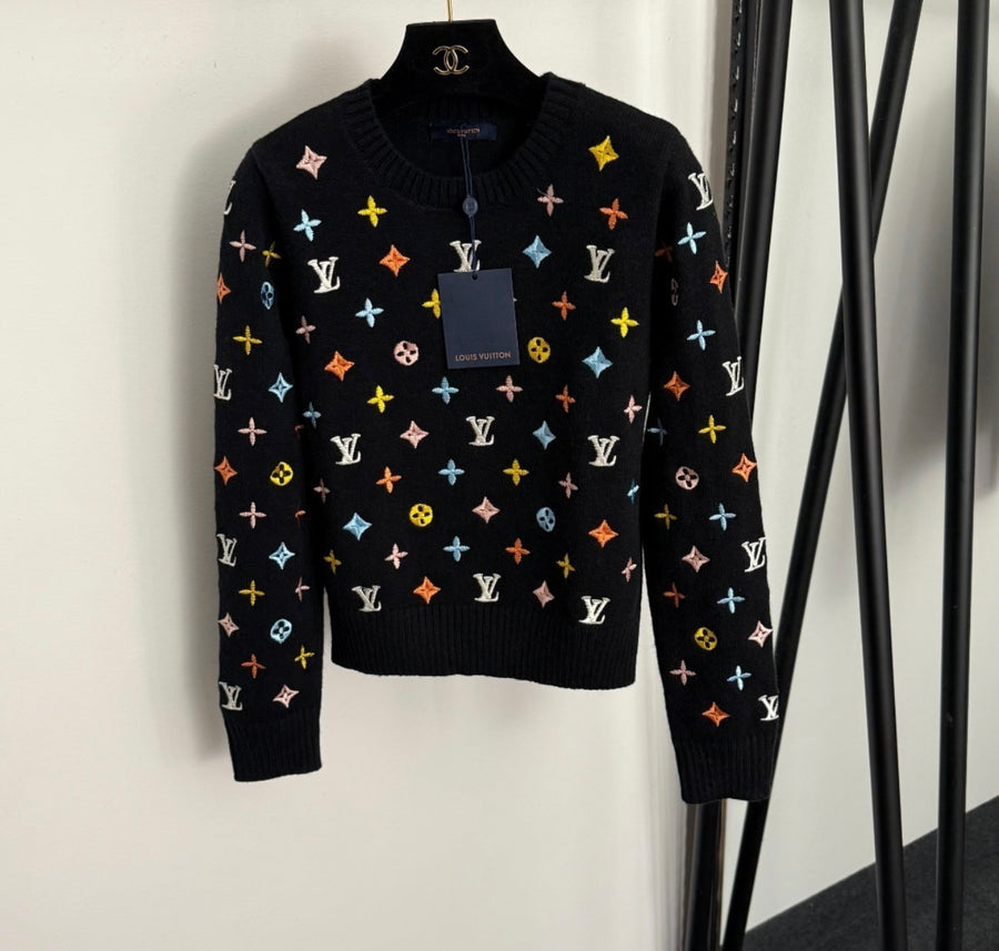 Louis Vuitton Inspired Sweater