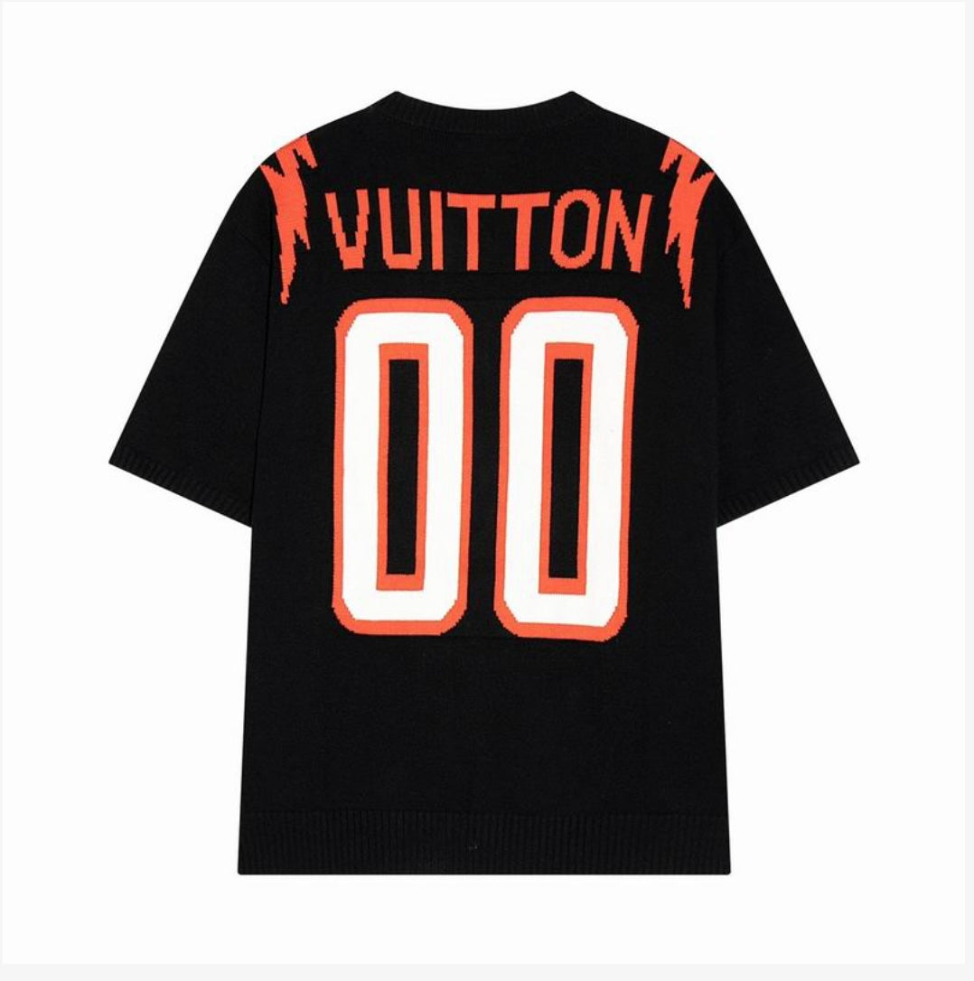 Louis Vuitton inspired Varsity Logo Knit Set