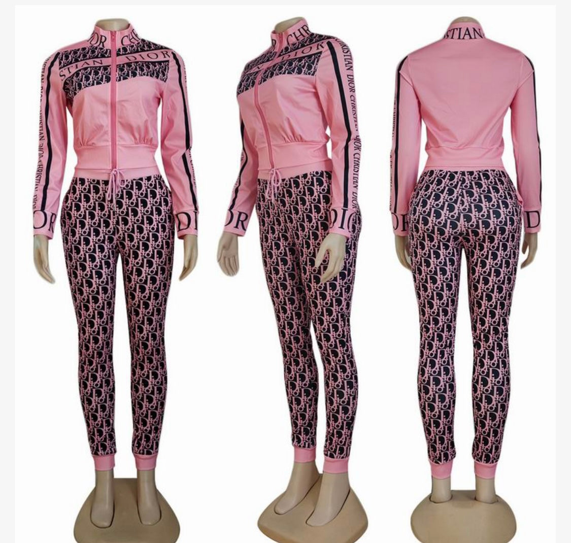 Dior inspired Elegance Track Ensemble