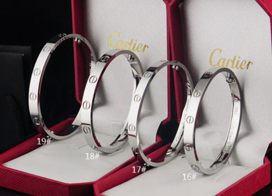 Cartier Inspired Bangle Bracelet