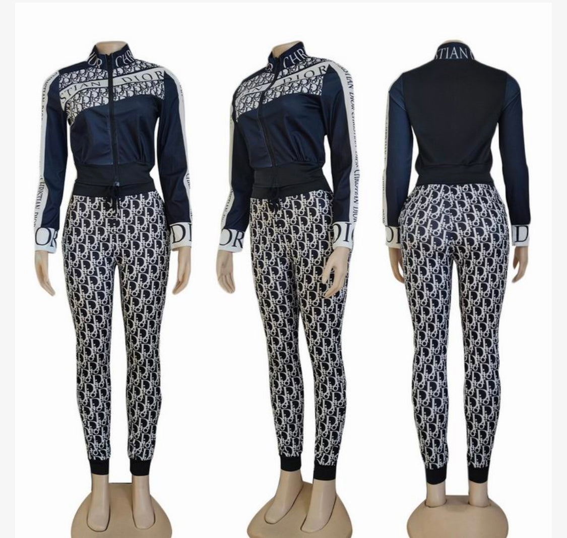 Dior inspired Elegance Track Ensemble