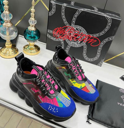 Versace Inspired Luxury Sneakers