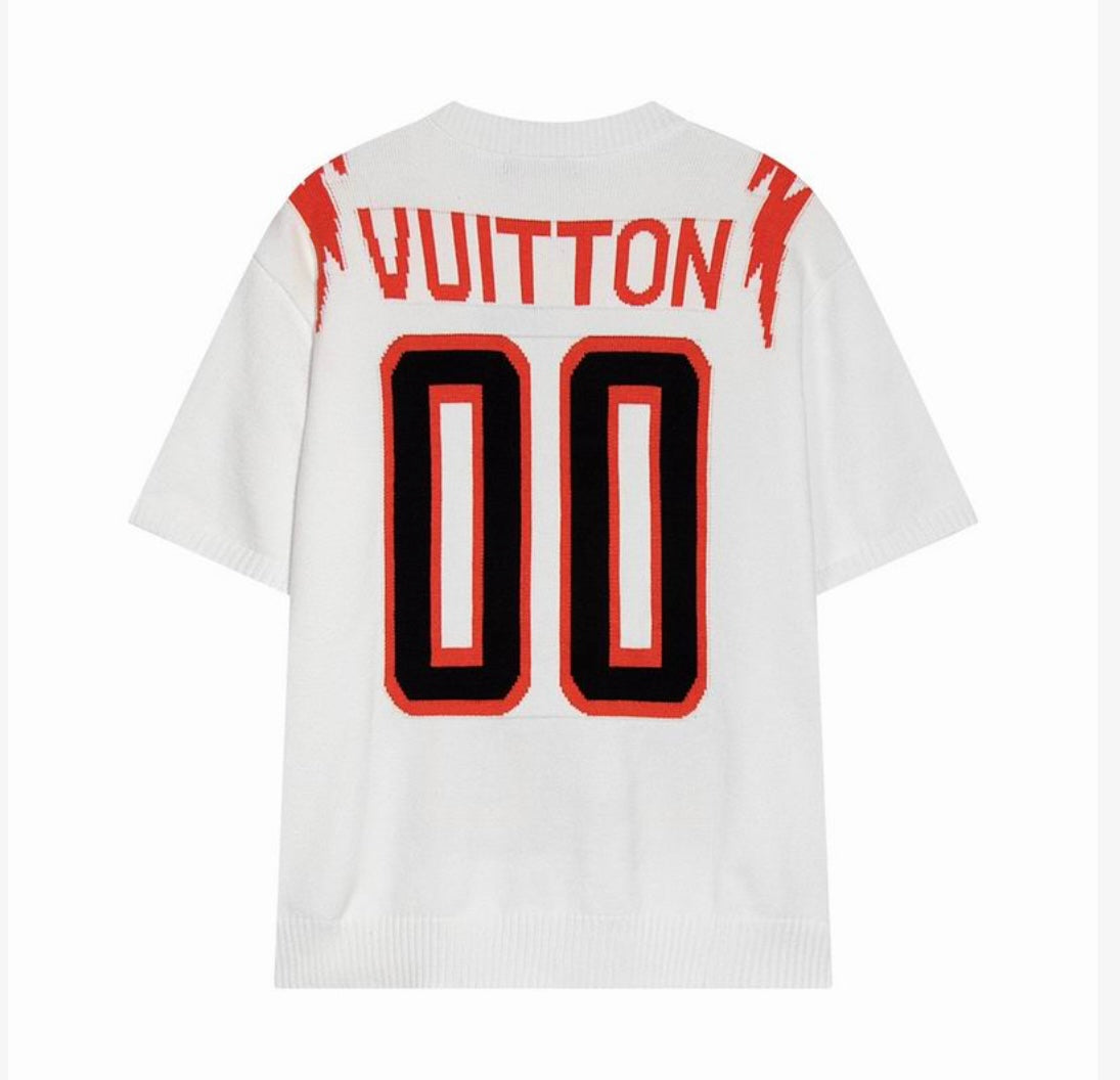 Louis Vuitton inspired Varsity Logo Knit Set