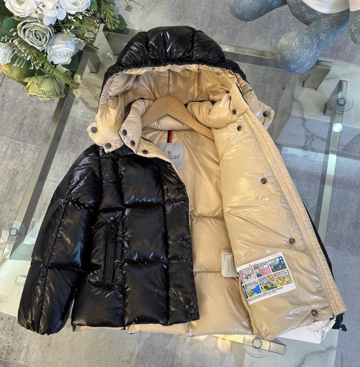 Kids Designer Inspired Bubble Coat