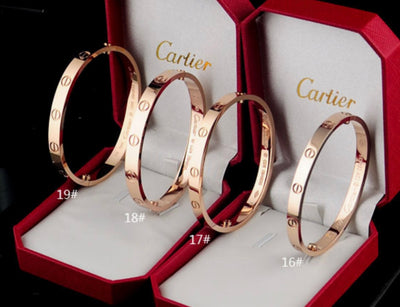 Cartier Inspired Bangle Bracelet