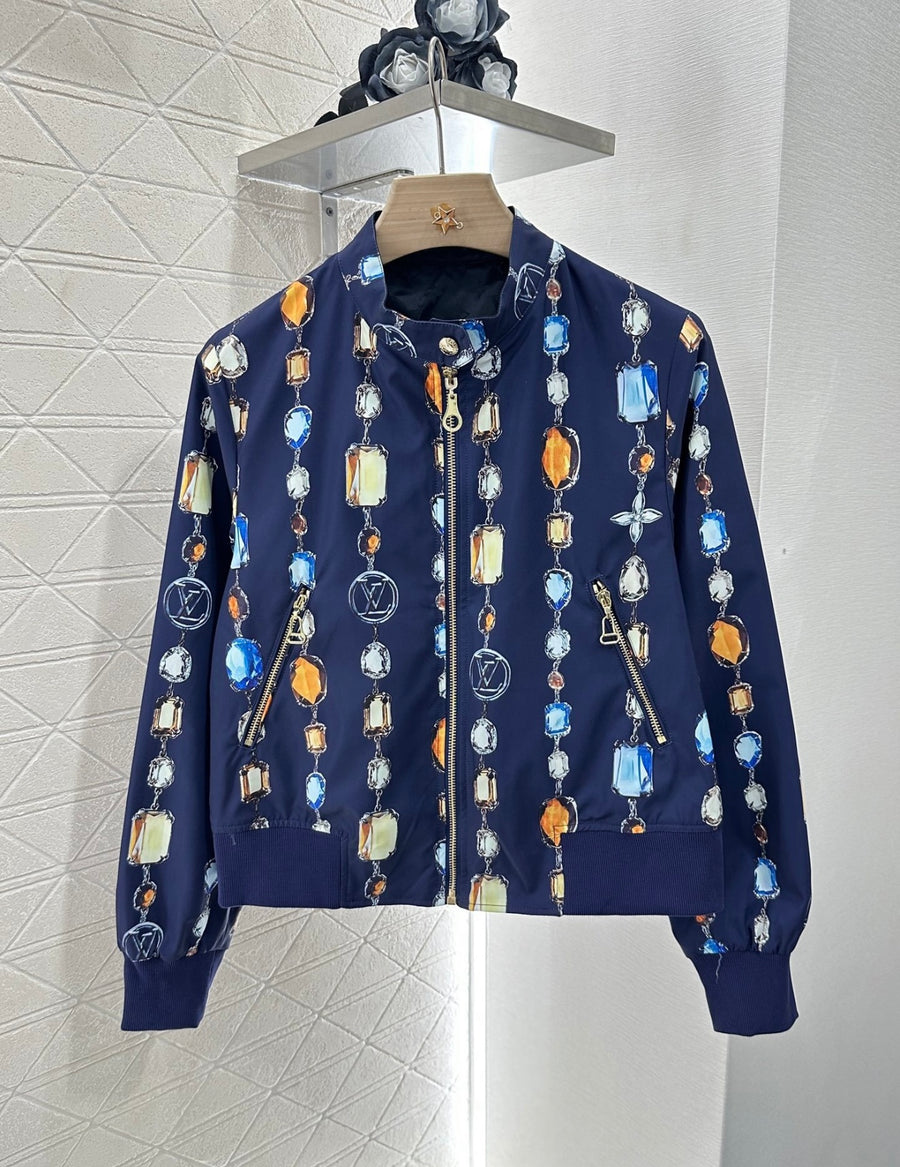 Women’s Designer Inspired Reversible Silk Jacket