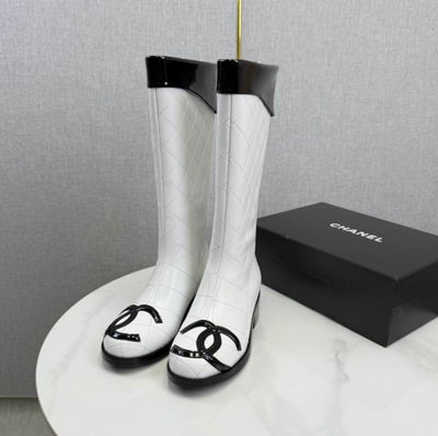 Chanel Inspired Double C Signature Boot