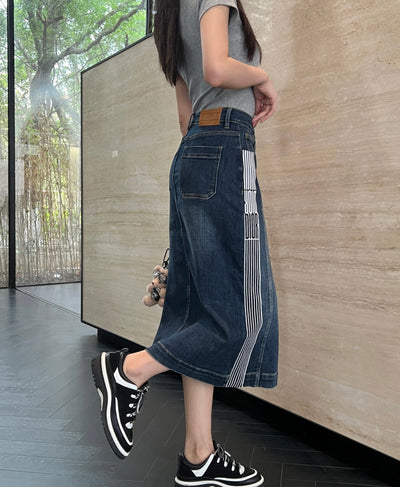 Dior Inspired Denim Skirt