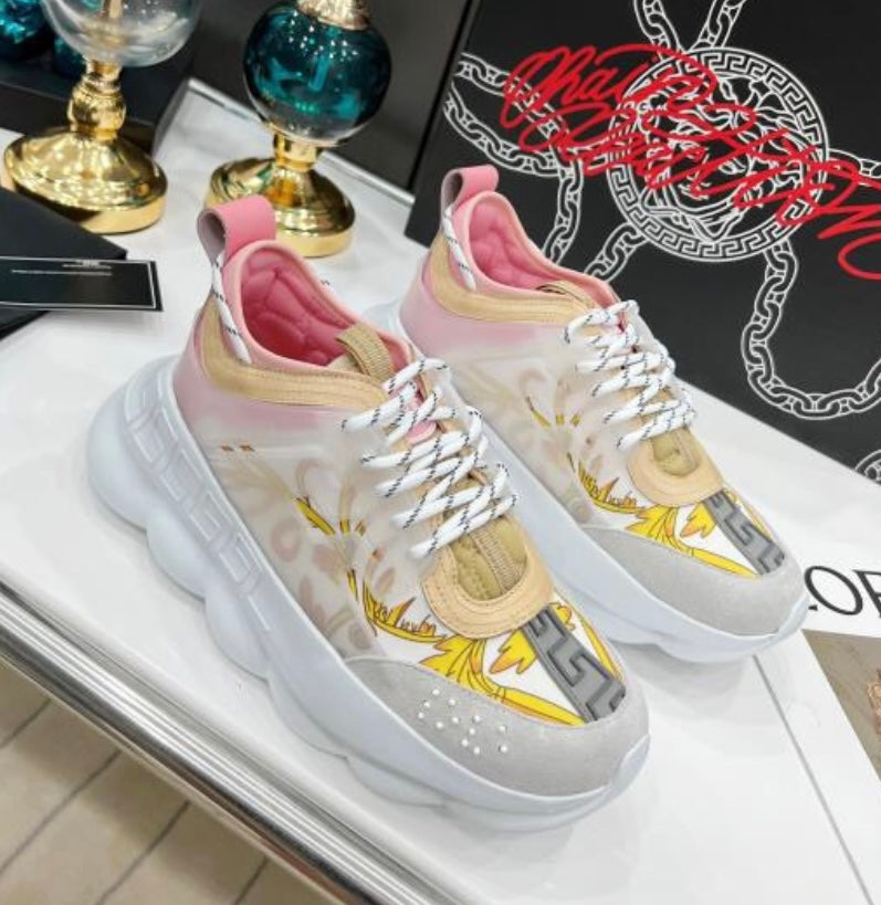 Versace Inspired Luxury Sneakers
