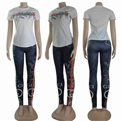 Chic Simplicity Gucci inspired Two-Piece Set - Effortless Elegance