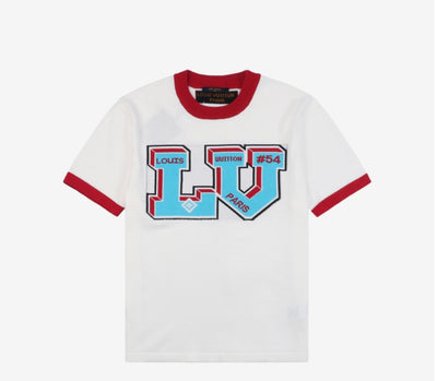 Louis Vuitton inspired Varsity Tee: A Bold Fusion of Classic and Contemporary