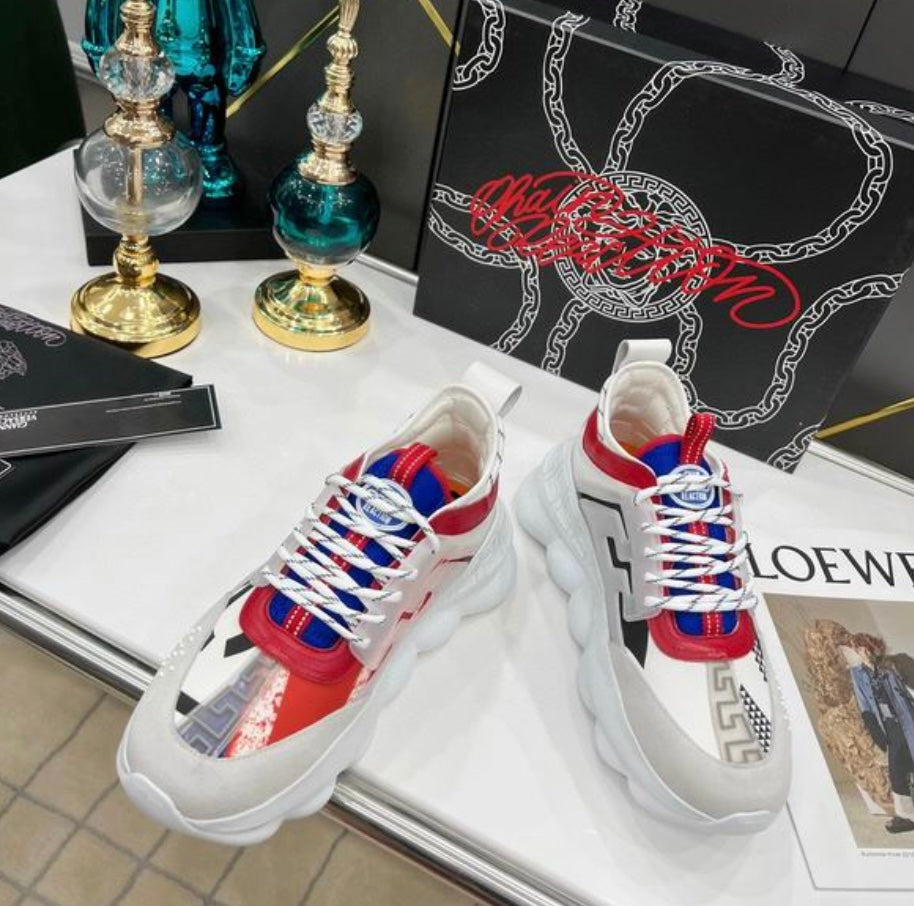 Versace Inspired Luxury Sneakers