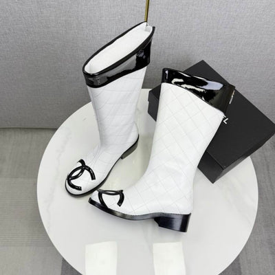 Chanel Inspired Double C Signature Boot