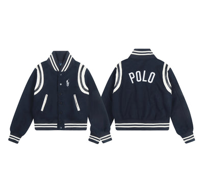 Women’s Polo Wool Varsity Coat