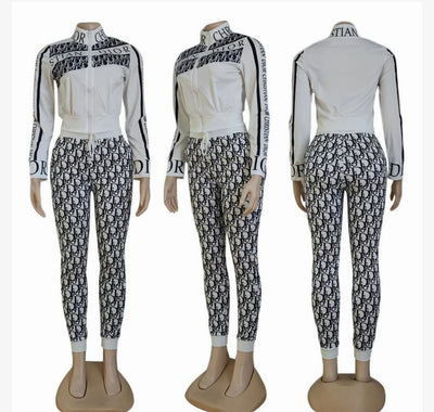 Dior inspired Elegance Track Ensemble