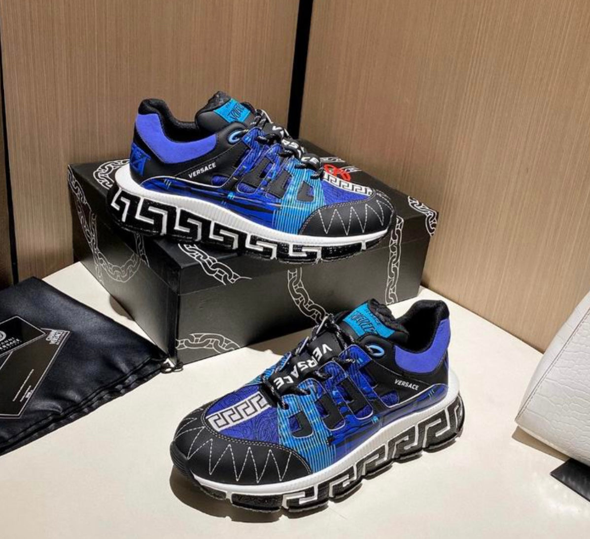 Versace Inspired Luxury Sneakers