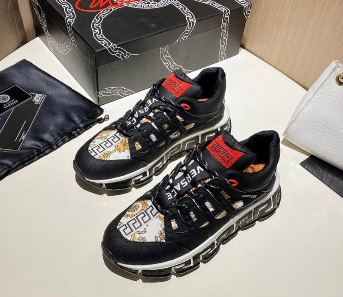 Versace Inspired Luxury Sneakers
