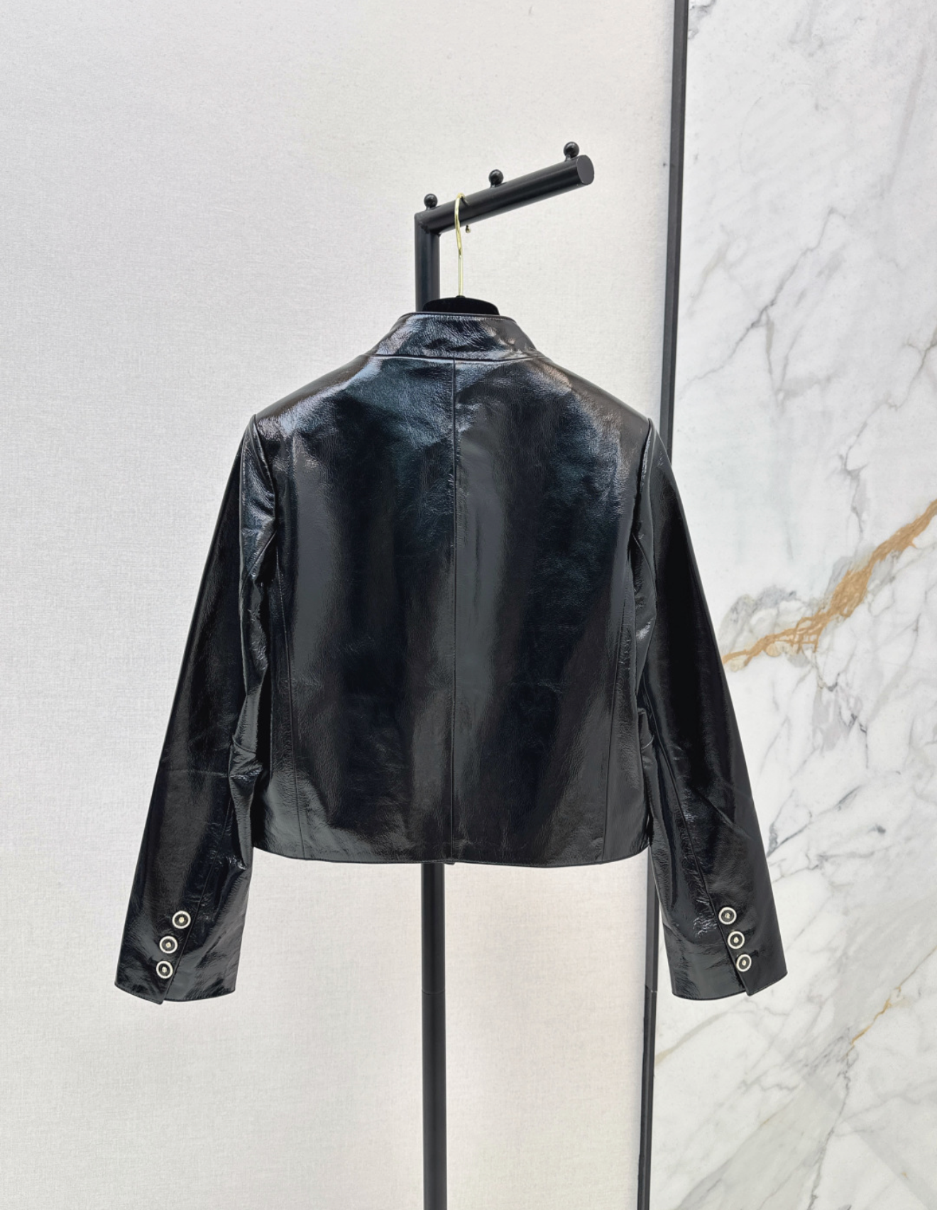 Chanel Inspired Genuine Leather Jacket