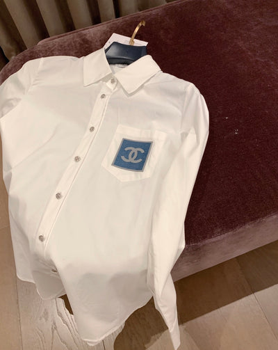 Women’s Designer Inspired Long Sleeve Button Up