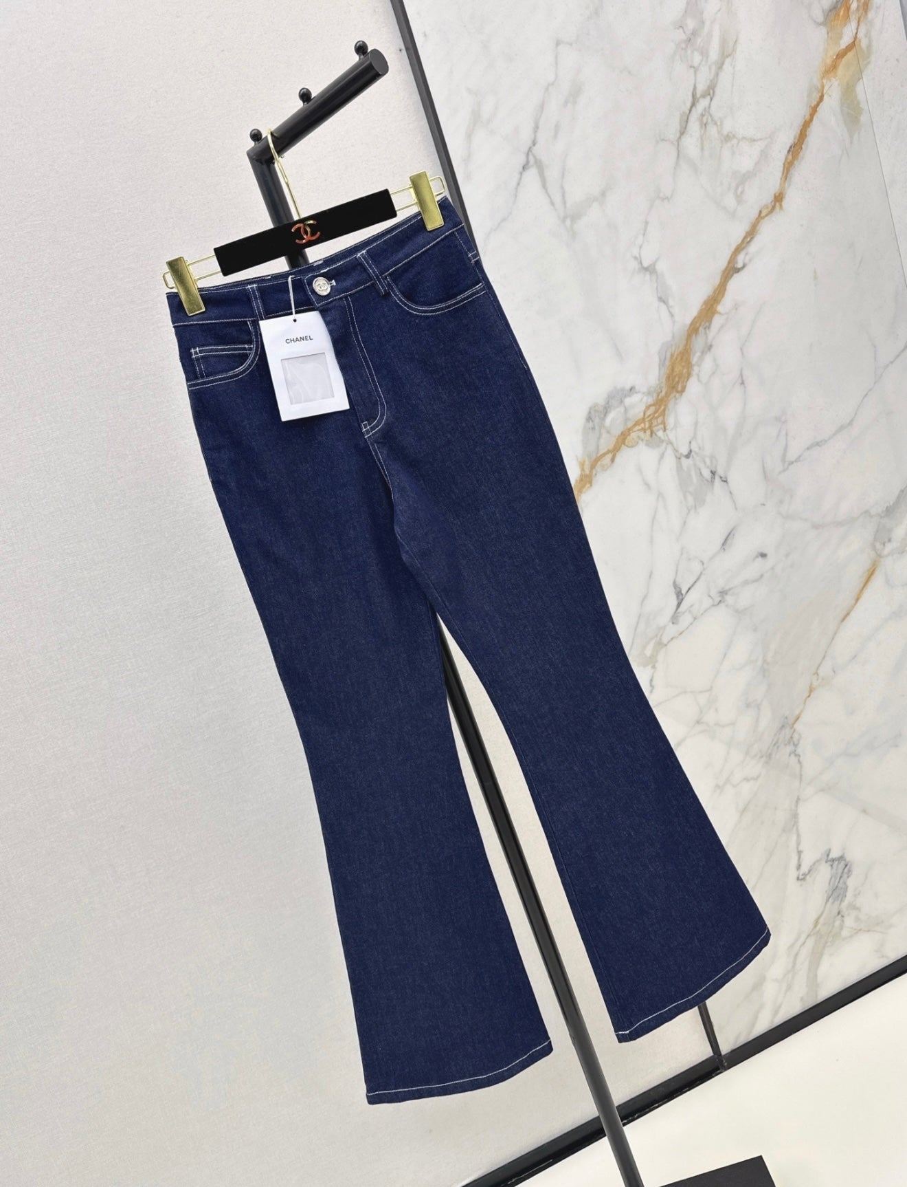 Women’s Designer Inspired Dark Blue Jeans