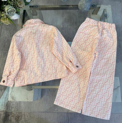 Girls Designer Inspired Top and Bottom Set